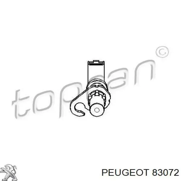 83072 Peugeot/Citroen ролик ремня грм паразитный