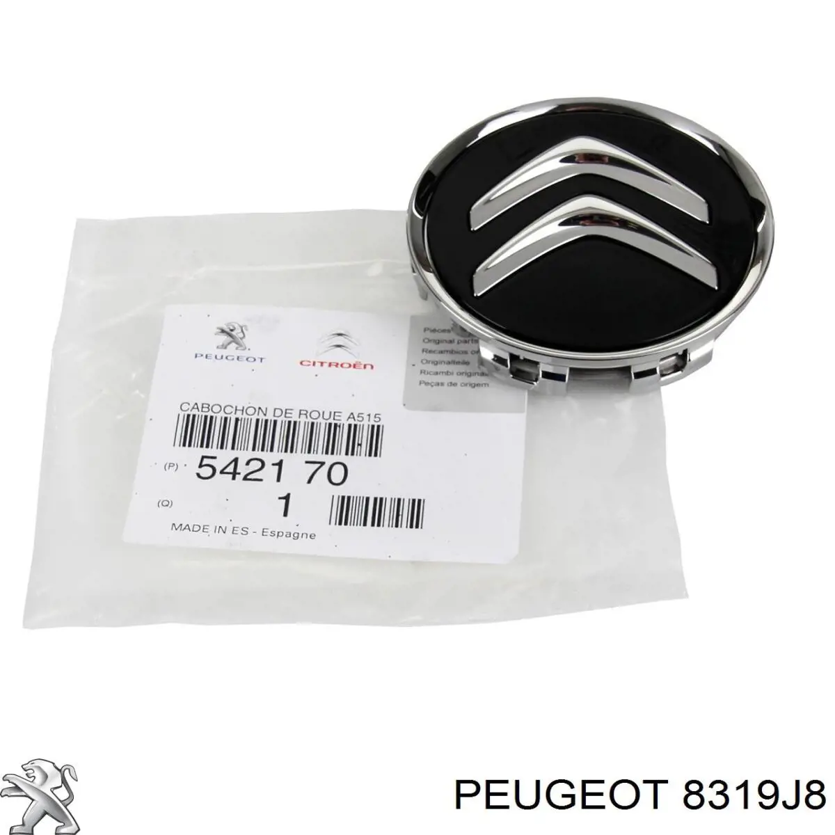 Купить 8319J8 Peugeot/Citroen 