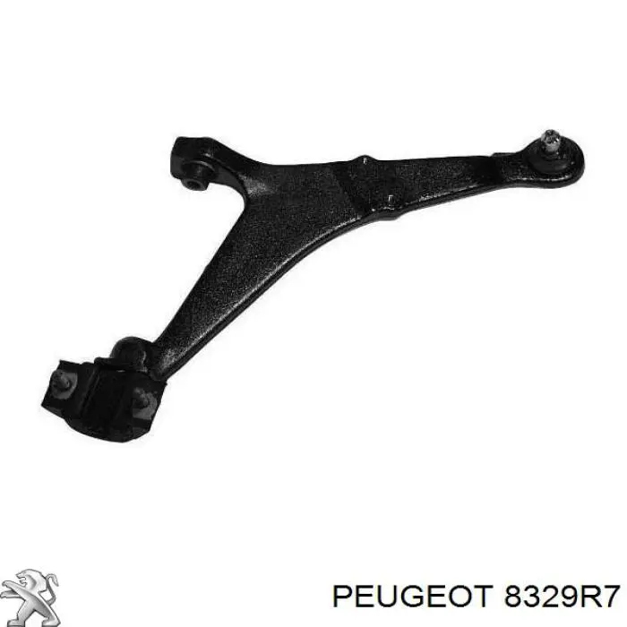 Cápsula (prendedor) de revestimento de suporte de carroçaria para Peugeot 207 (WK)