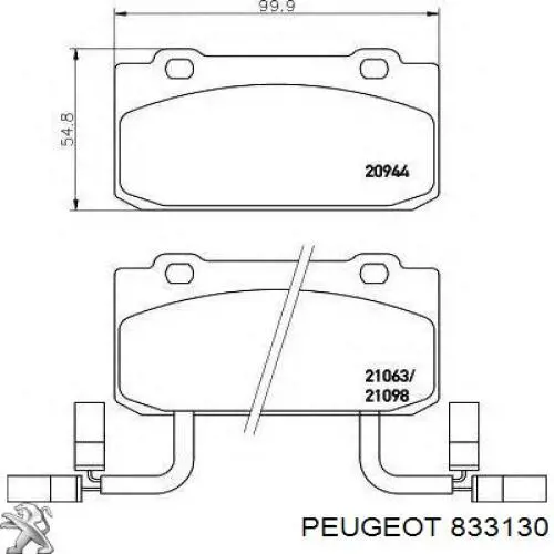  833130 Peugeot/Citroen