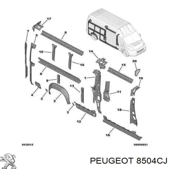  8504CJ Peugeot/Citroen