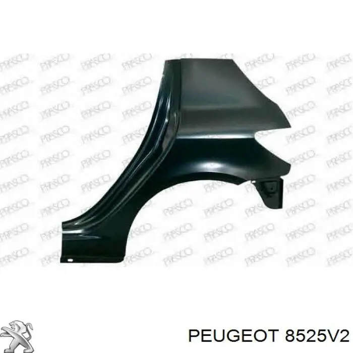 Крыло заднее левое 8525V2 Peugeot/Citroen