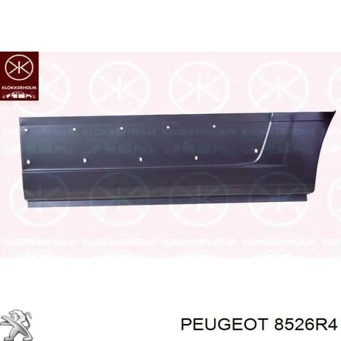 Купить 8526CJ Peugeot/Citroen Крыло заднее правое