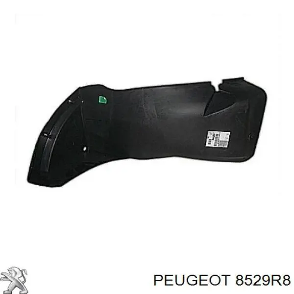 Guarda-barras esquerdo traseiro do pára-lama traseiro para Peugeot 206 (T3E)