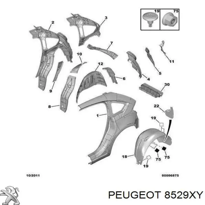 8529XY Peugeot/Citroen 