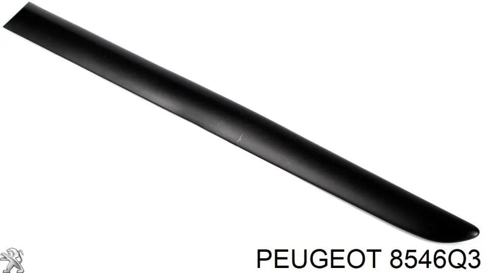 Молдинг двери задней левой Peugeot/Citroen 8546Q3 цена, от 22.80 USD