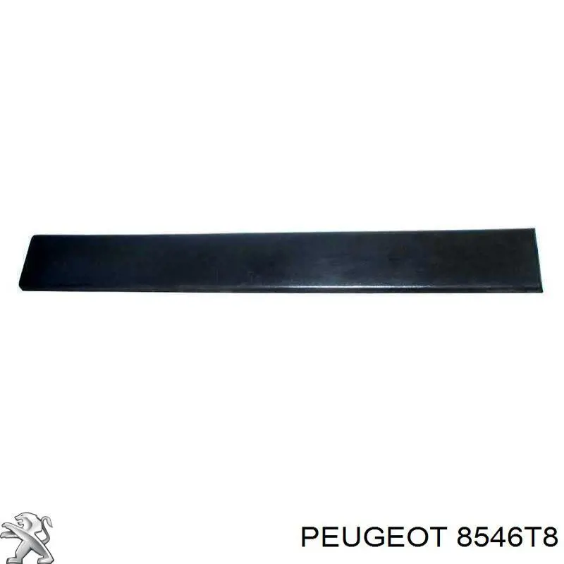 Moldura de guardabarro trasero izquierdo 8546T8 Peugeot/Citroen