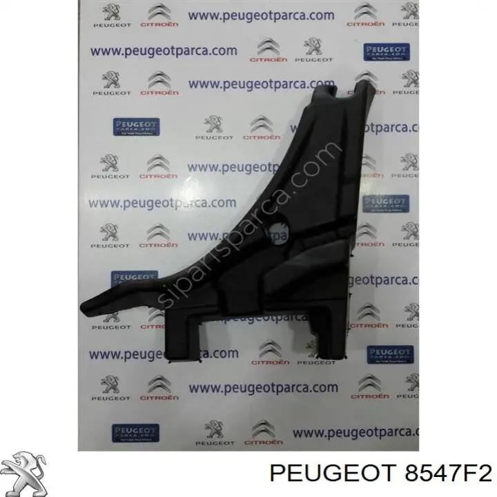 8547F2 Peugeot/Citroen Расширитель (накладка) арки заднего крыла левый