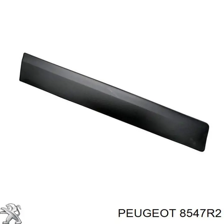 Moldura de guardabarro trasero derecho 8547R2 Peugeot/Citroen