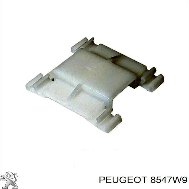 8547W9 Peugeot/Citroen Молдинг задней арки крыла, правый