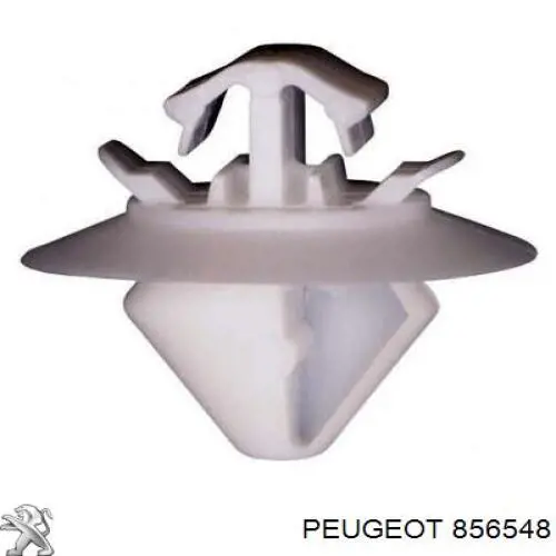 Clips de fijación de moldura de puerta 856548 Peugeot/Citroen