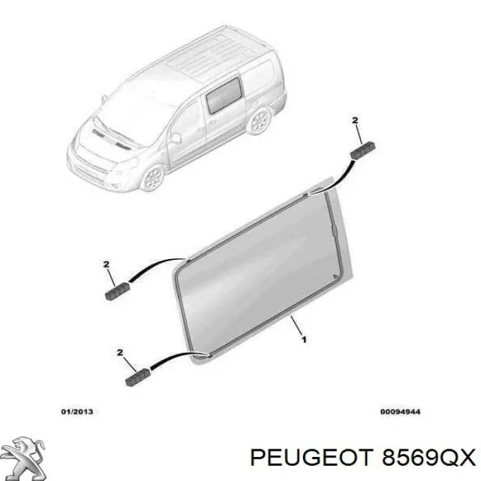  6553RGSV5RD Safeglass