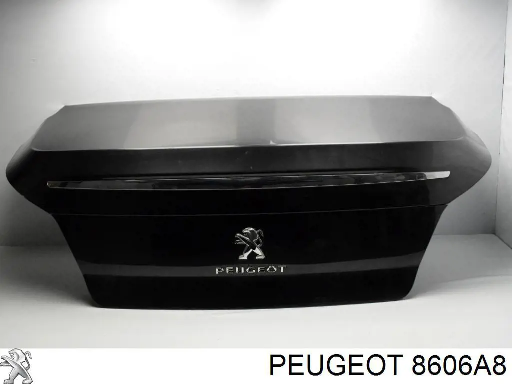 Крышка багажника на Peugeot 508 