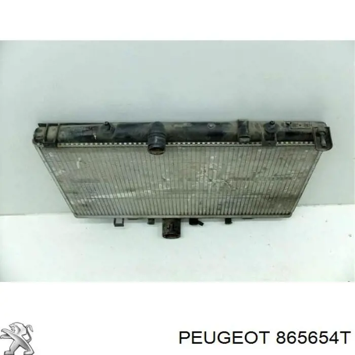 Радиатор охлаждения двигателя Peugeot/Citroen 865654T цена, от 56.55 USD