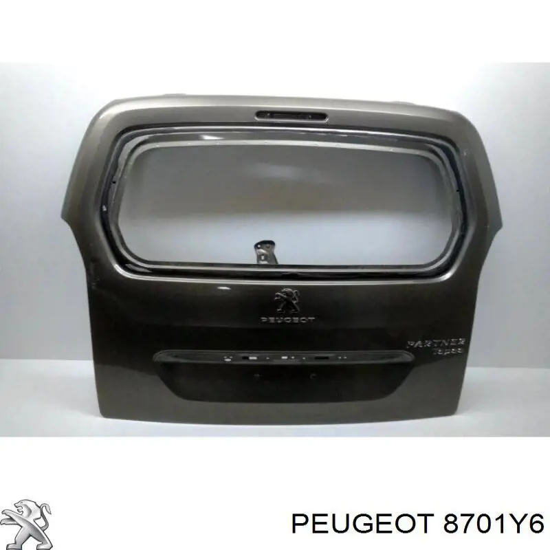 8701Y6 Peugeot/Citroen porta traseira (3ª/5ª porta-malas (tampa de alcapão)