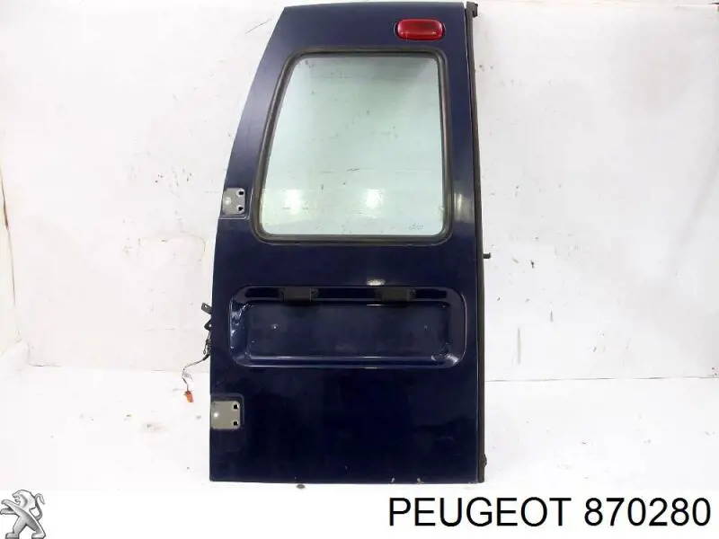 870280 Peugeot/Citroen porta batente traseira esquerda de furgão