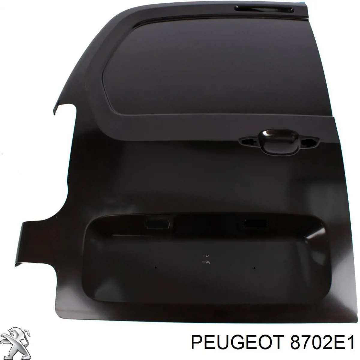 8702E1 Peugeot/Citroen Дверь фургона задняя, распашная, левая
