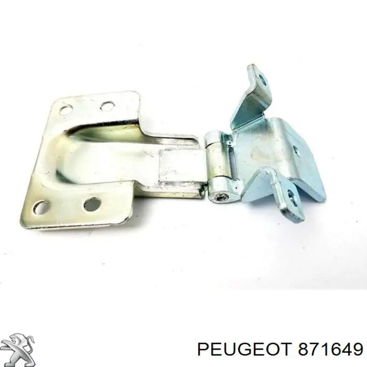 Bisagra de puerta trasera derecha 871649 Peugeot/Citroen