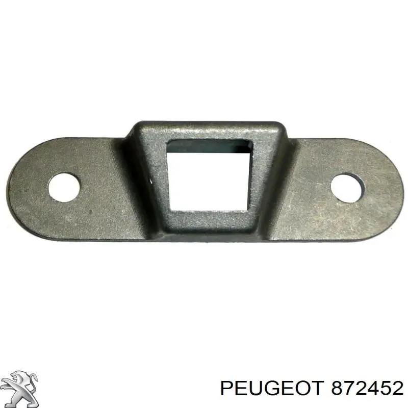 Guía, botón de enclavamiento, puerta de batientes trasera izquierda superior 872452 Peugeot/Citroen