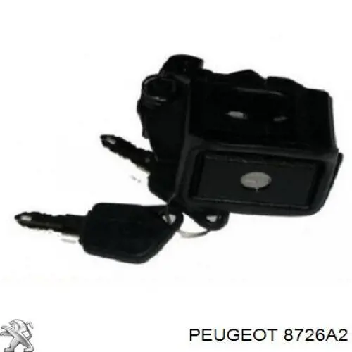 8726A2 Peugeot/Citroen замок крышки багажника (двери 3/5-й задней)