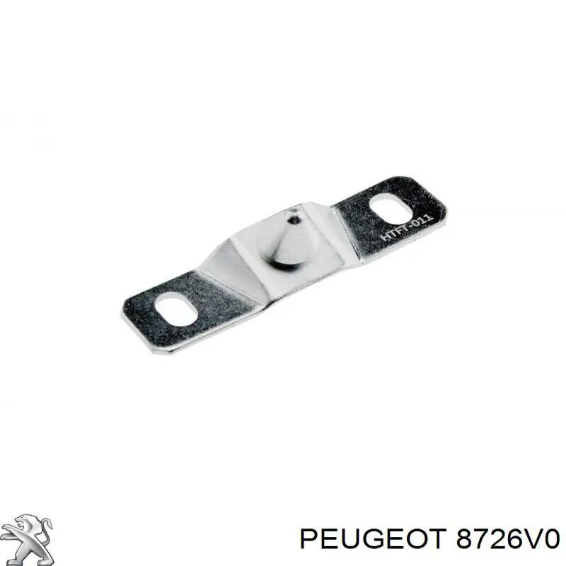 8726V0 Peugeot/Citroen Замок двери боковой сдвижной левой