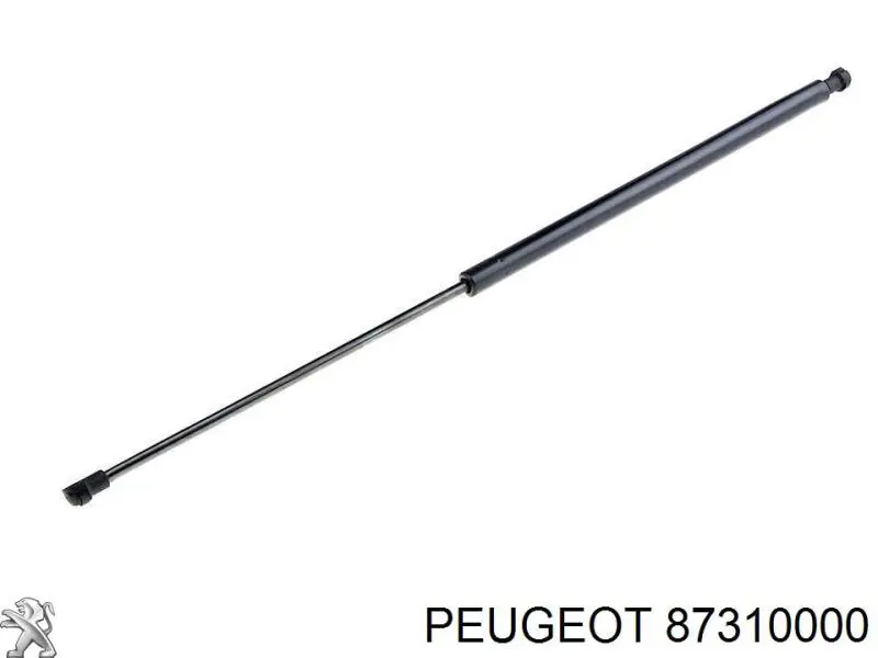 Amortiguador de maletero 87310000 Peugeot/Citroen