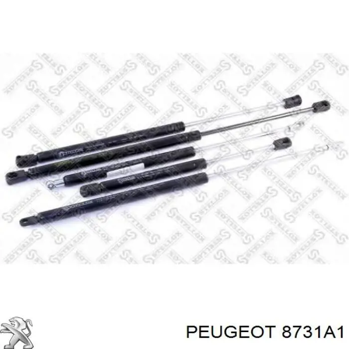 8731A1 Peugeot/Citroen амортизатор багажника