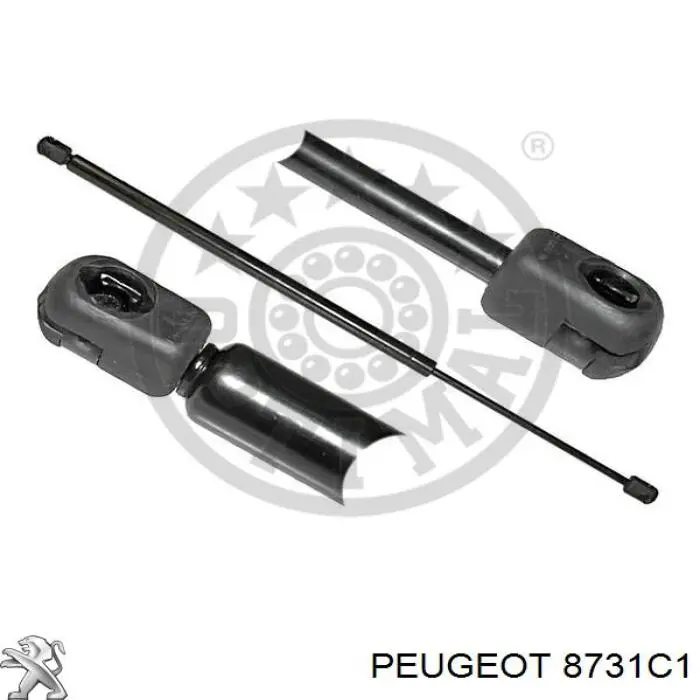Amortiguador de maletero 8731C1 Peugeot/Citroen