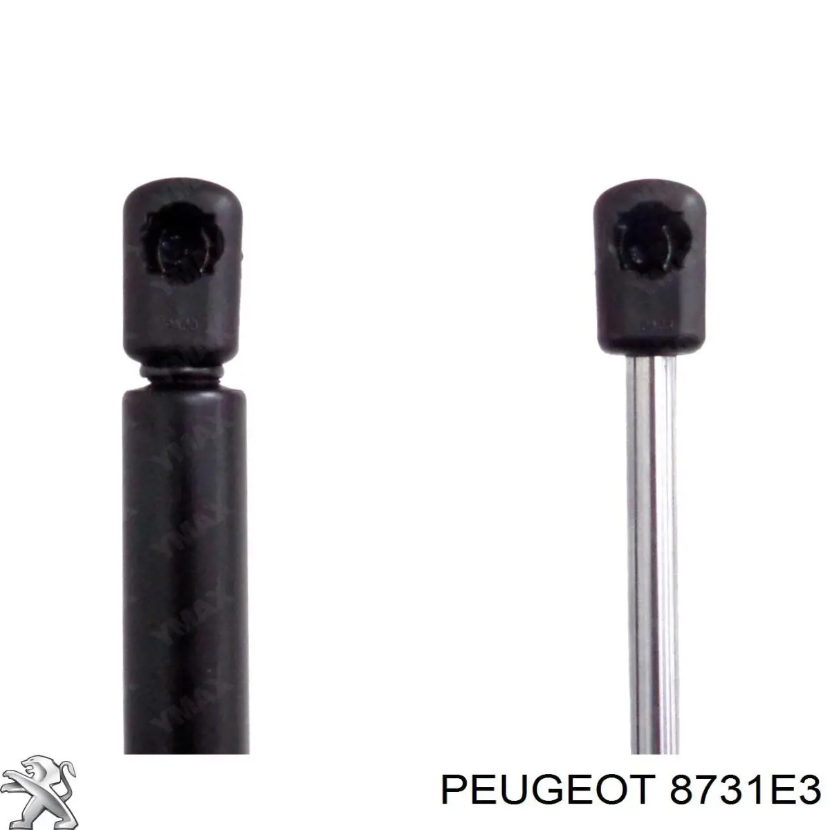 8731E3 Peugeot/Citroen амортизатор багажника