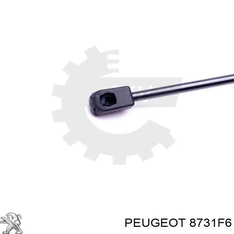 8731F6 Peugeot/Citroen амортизатор багажника