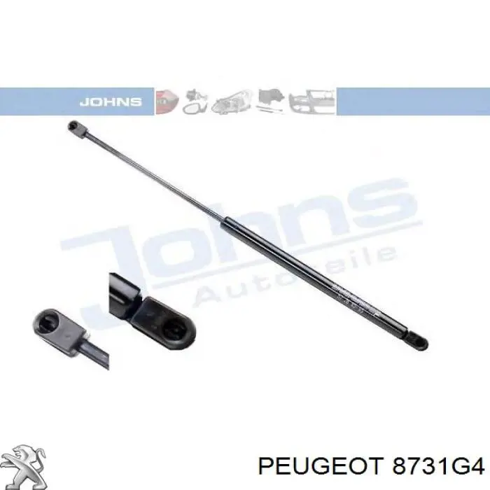 430719033600 Magneti Marelli Амортизатор крышки багажника