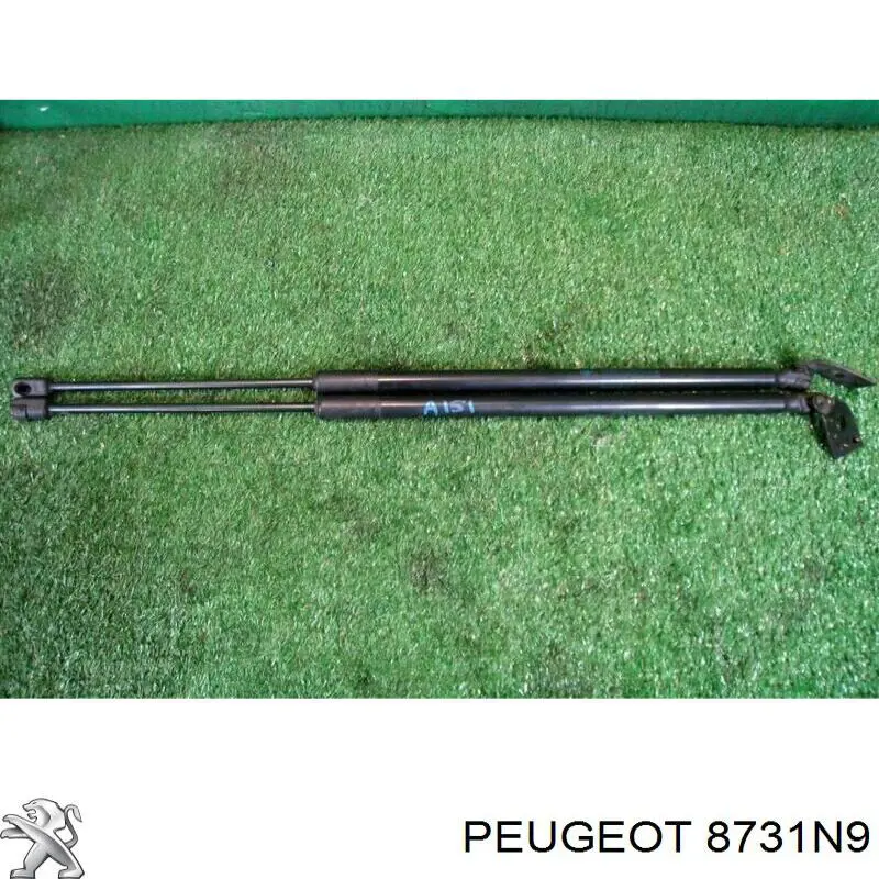 Amortiguador de maletero 8731N9 Peugeot/Citroen