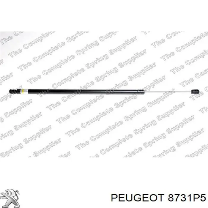 Amortiguador de maletero 8731P5 Peugeot/Citroen