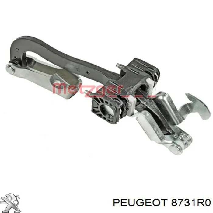 8731R0 Peugeot/Citroen limitador traseiro direito de abertura de porta