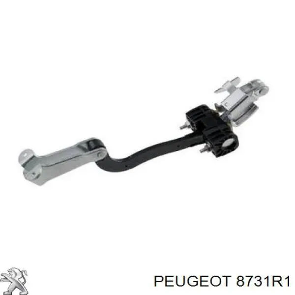 8731R1 Peugeot/Citroen limitador traseiro esquerdo de abertura de porta