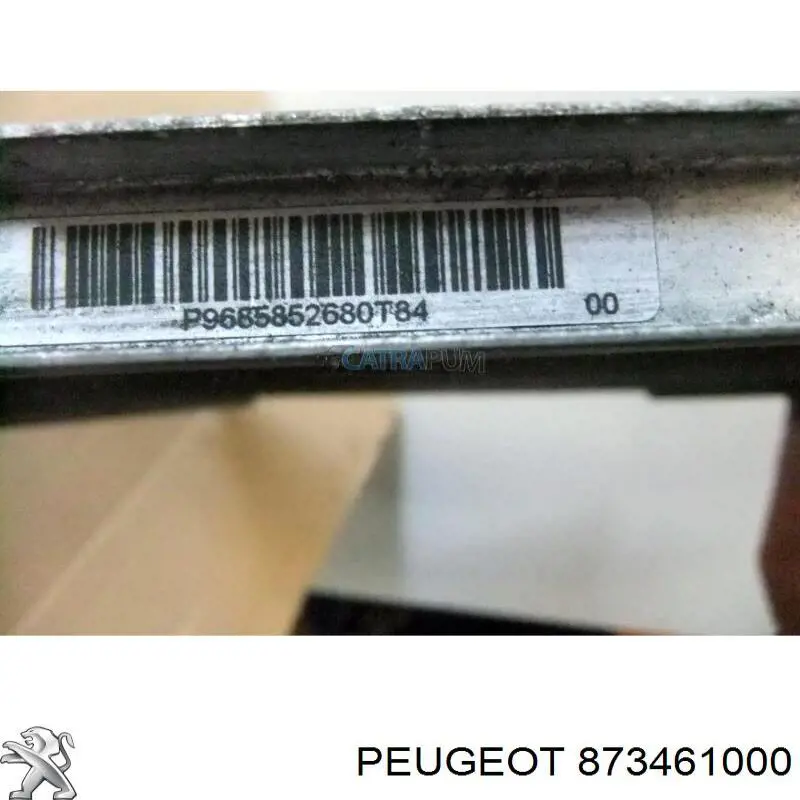 Радиатор охлаждения двигателя Peugeot/Citroen 873461000 цена, от 62.28 USD