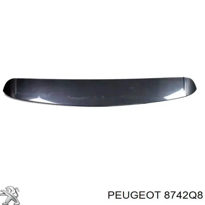 8742Q8 Peugeot/Citroen спойлер багажника (двери 3/5-й задней)