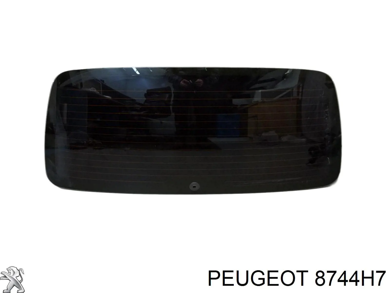 Стекло багажника двери 3/5-й задней (ляды) на Peugeot Partner 5