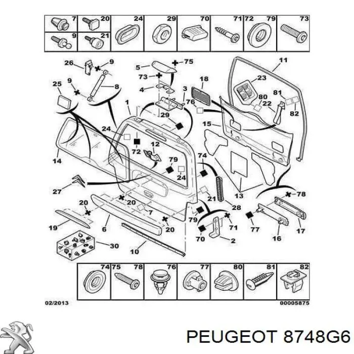  8748G6 Peugeot/Citroen