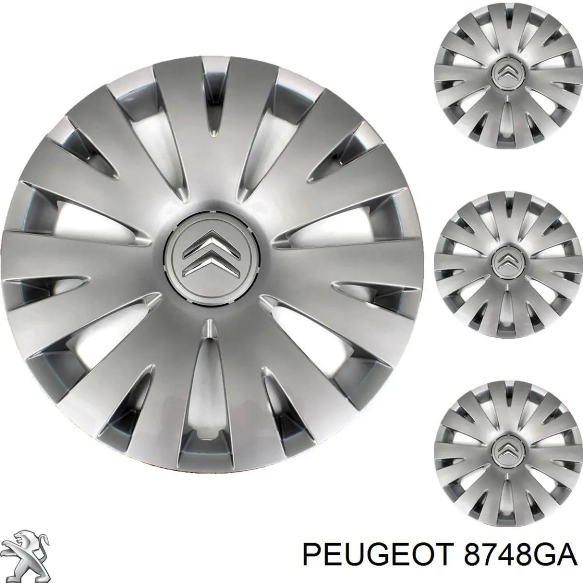 Купить 8748GA Peugeot/Citroen Обшивка-облицовка задней двери
