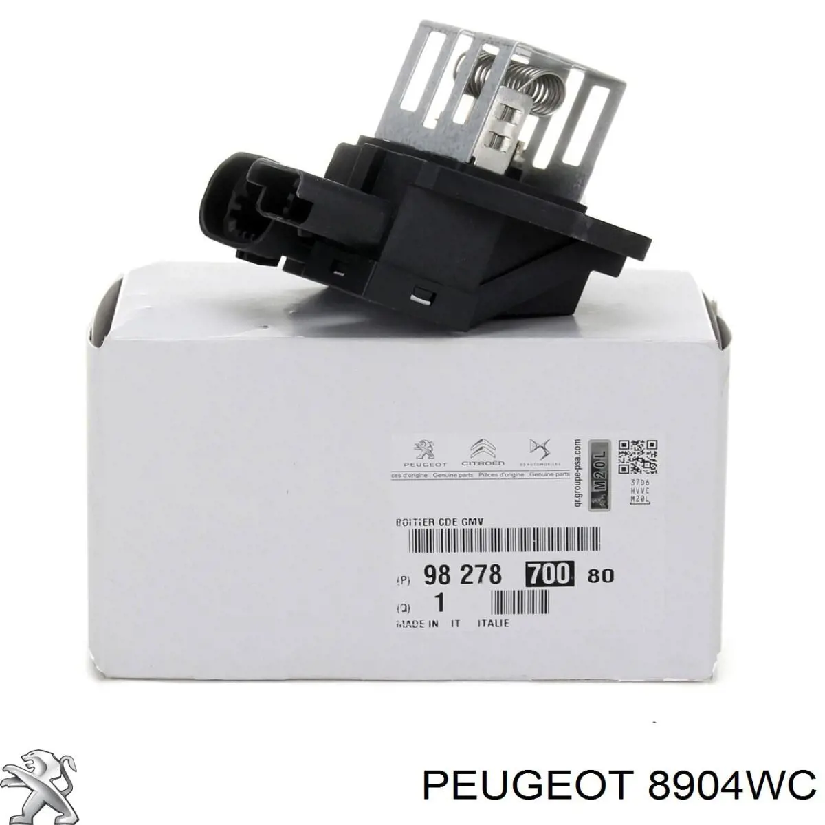 Купить 8904WC Peugeot/Citroen Реле подогрева сидения