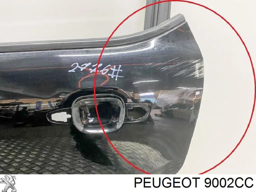 Дверь задняя, левая Peugeot/Citroen 9002CC цена, от 115.56 USD