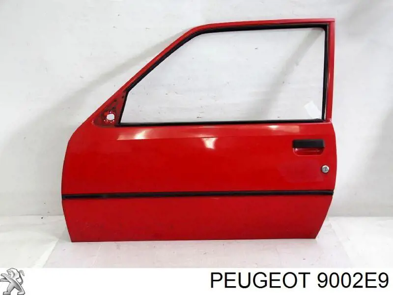 9002E9 Peugeot/Citroen дверь передняя левая