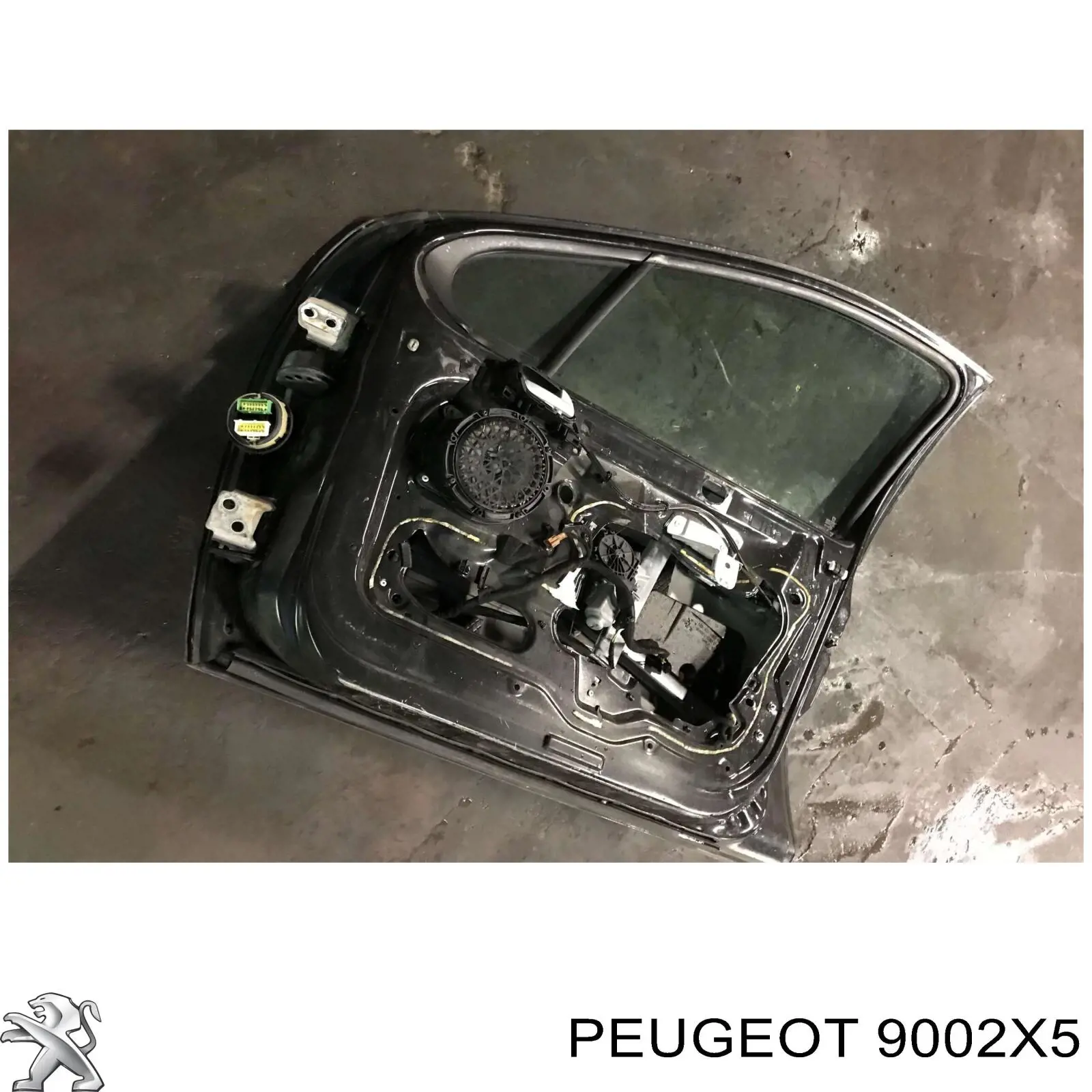 Porta dianteira esquerda para Peugeot 207 (WA, WC)