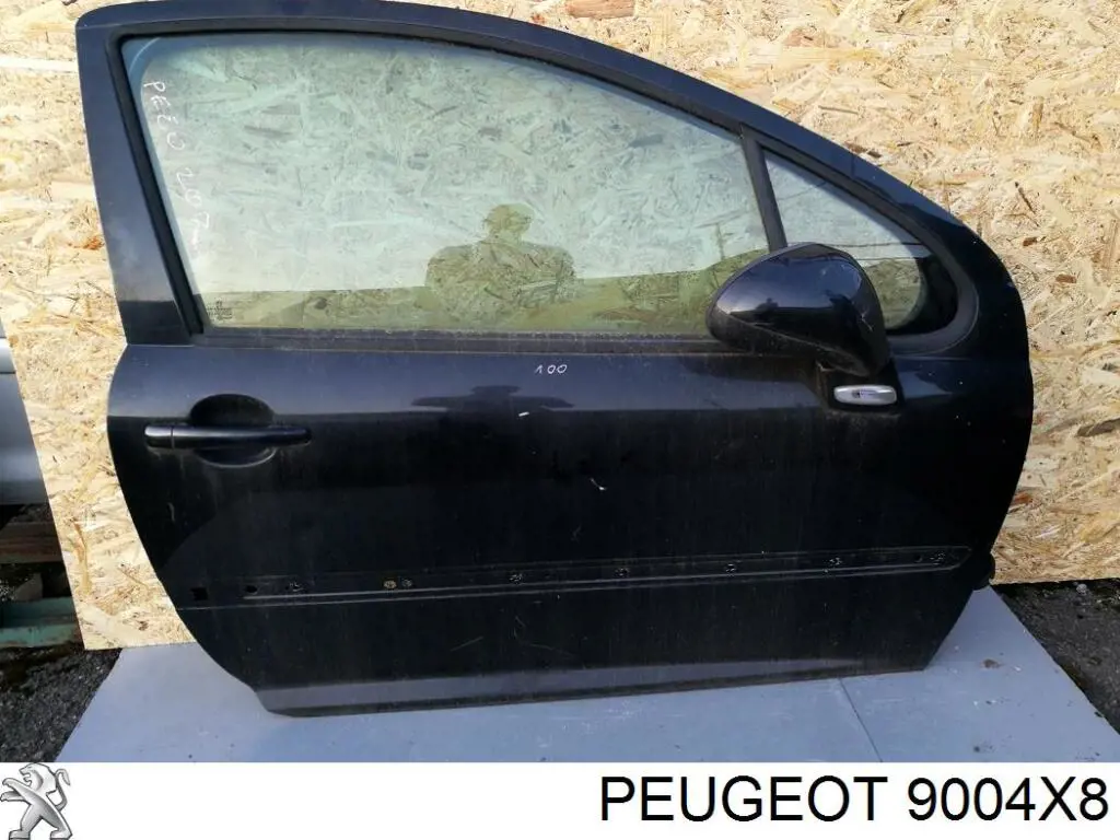 Puerta delantera derecha 9004X8 Peugeot/Citroen