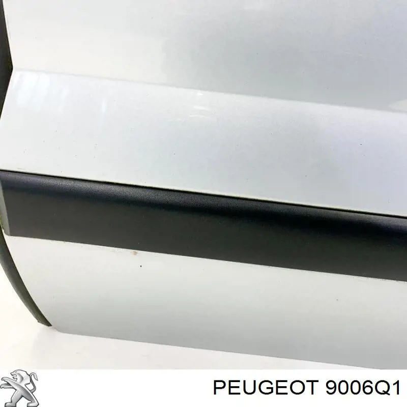Porta traseira esquerda para Peugeot 3008 