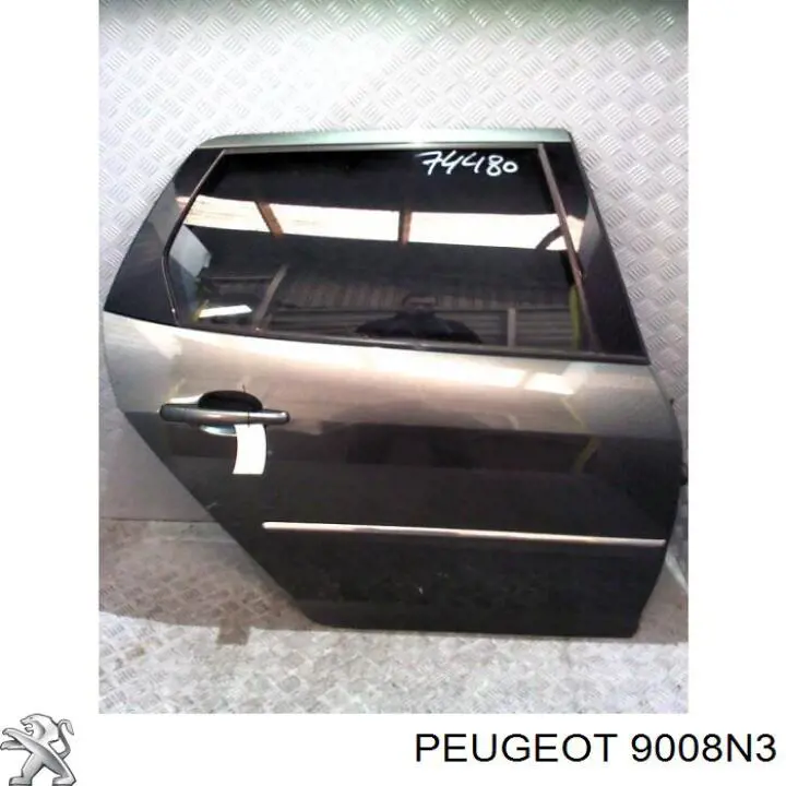 Дверь пассажирская задняя правая Peugeot 407 SW универсал (6E) (2004 - 2011) цена, от 28.34 USD
