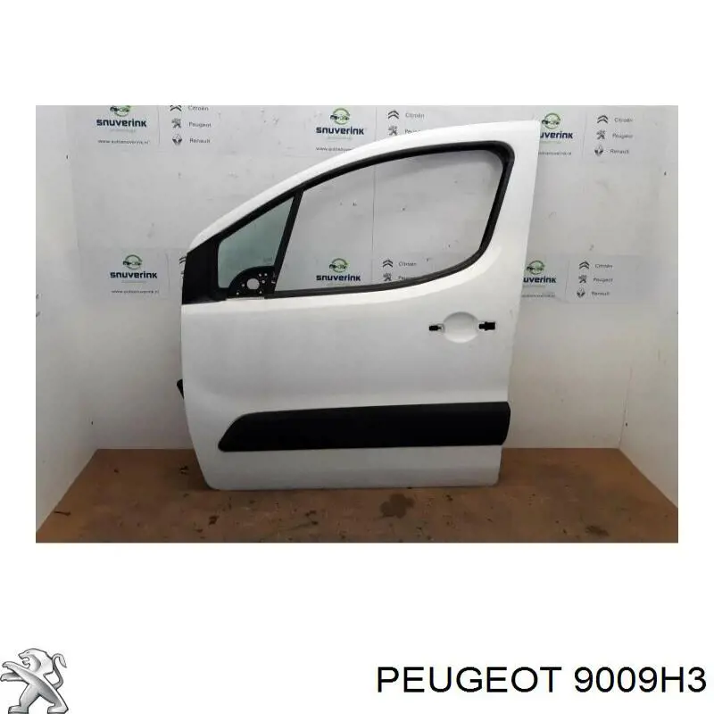 9009H3 Peugeot/Citroen панель-щека двери передней левой
