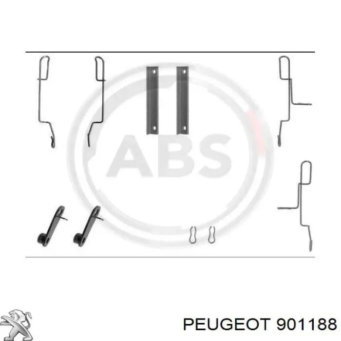  Peugeot/Citroen 901188 цена, от 200.27 USD