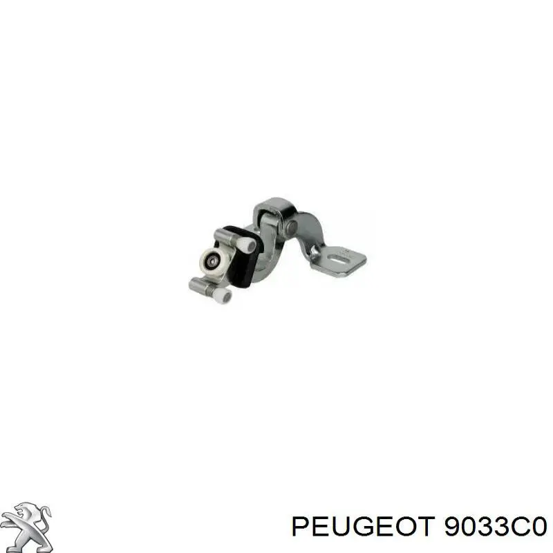 9033C0 Peugeot/Citroen Ролик боковой (сдвижной) двери правый нижний